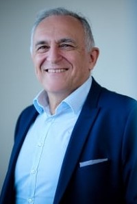 Josef Lenhart retired professional soccer player. Chairman Sporteo International